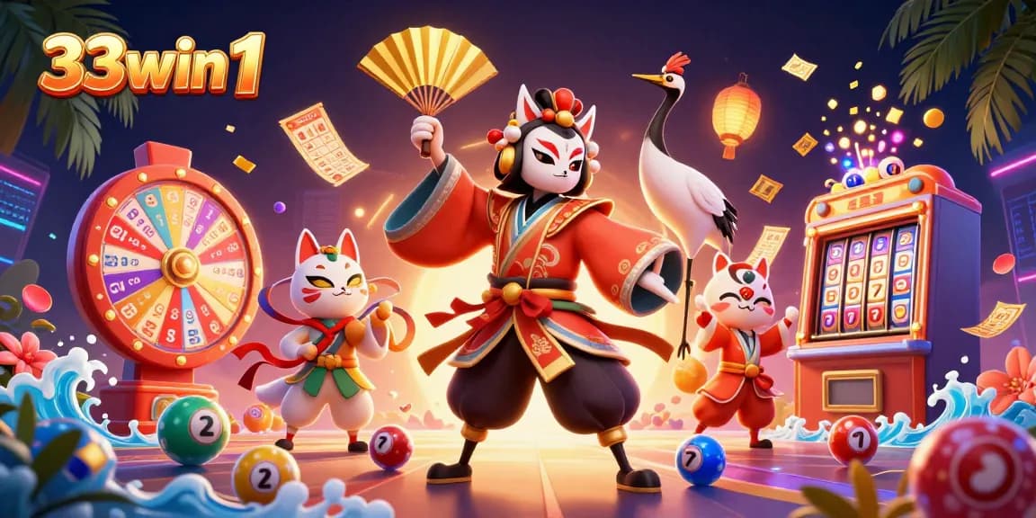 Experience thrilling gameplay with 33win 1 surrounded by vibrant casino elements that captivate and excite.
