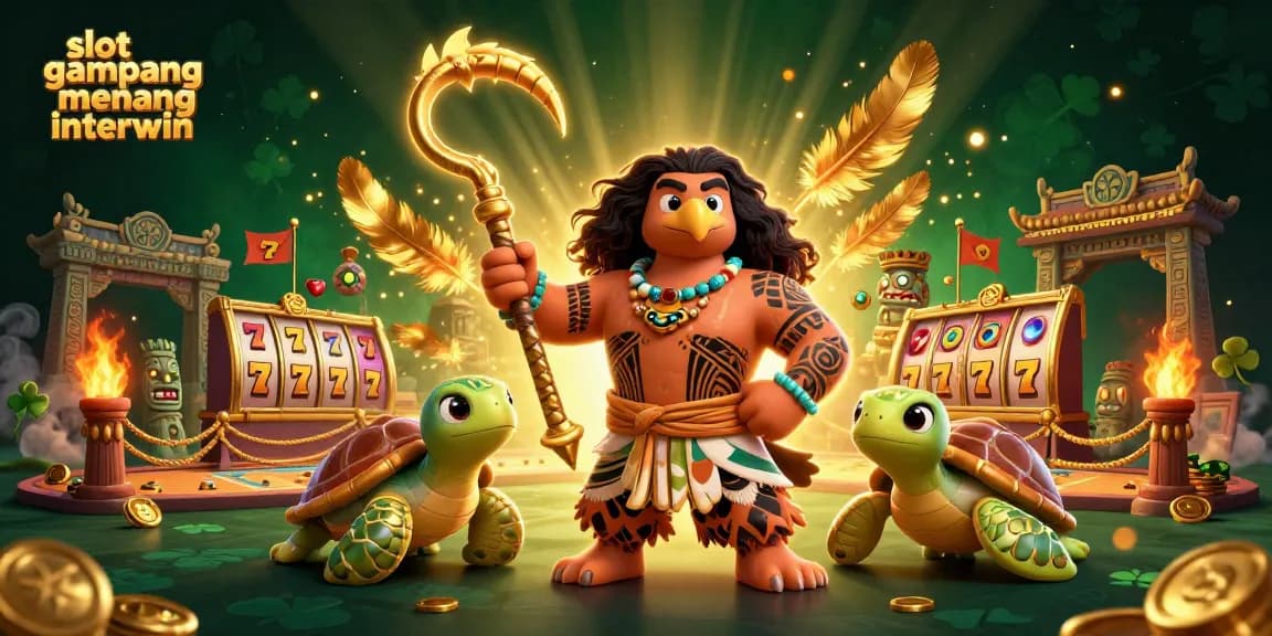 Experience winning moments with slot gampang menang interwin in an ultra-detailed casino scene.