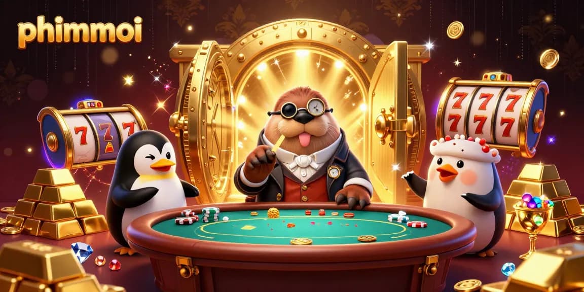 Win big with phimmoi as a walrus and friends gamble underwater with treasures.