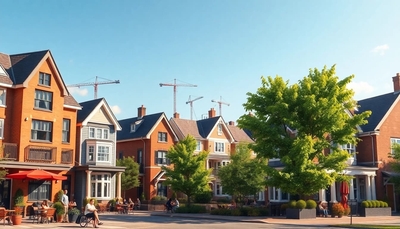Vibrant Coventry neighborhood showcasing average house prices in Coventry 2025 and growth potential.