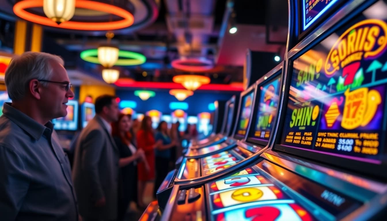 Menangkan di ondel4d slot dengan mesin slot yang berwarna-warni dan penuh kegembiraan.