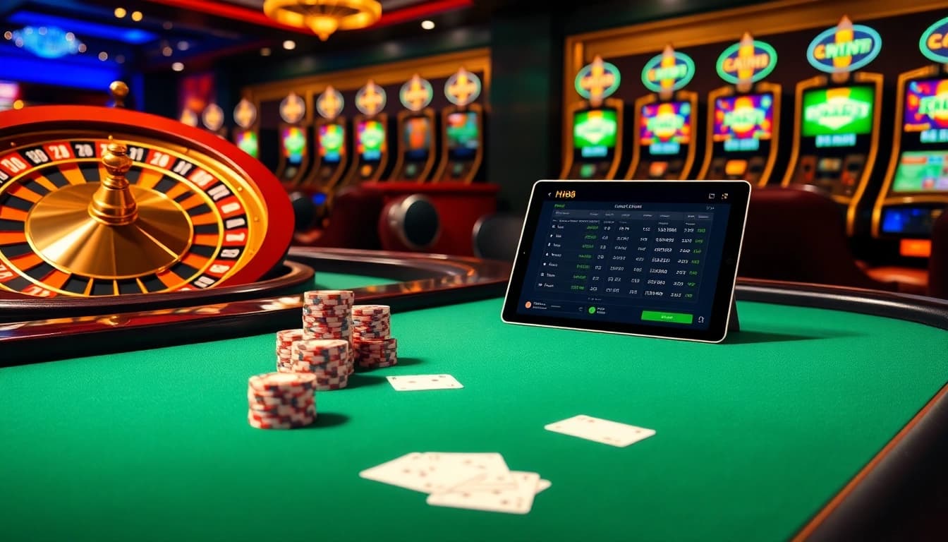 Experience the thrill of Hi88 online gambling with vibrant casino elements.