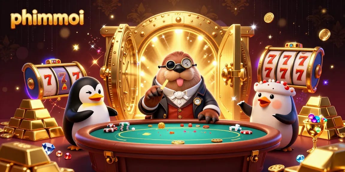 Win big with phimmoi as a walrus and friends gamble underwater with treasures.