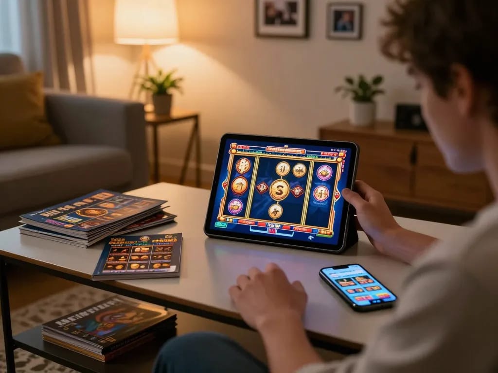 Engage with link free credit slot malaysia while enjoying online slots in a cozy home gaming setup.