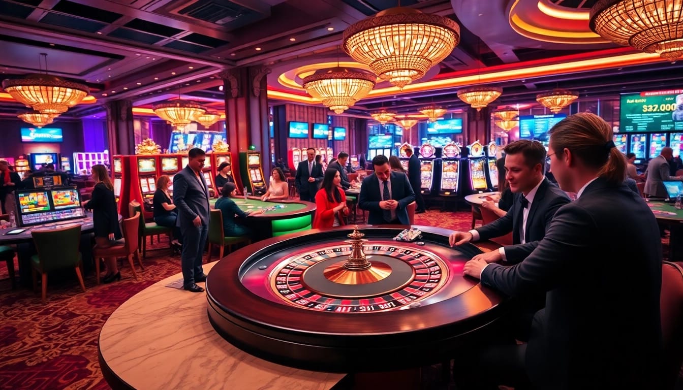 Experience the thrill of gaming at https://kk55.space/ with vibrant poker chips and an engaging casino atmosphere.