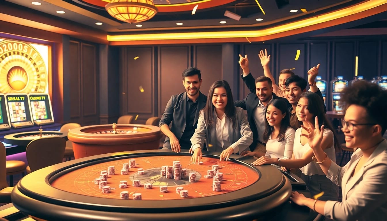 Experience the thrill of tải game xn88 with vibrant casino visuals and exciting gameplay.