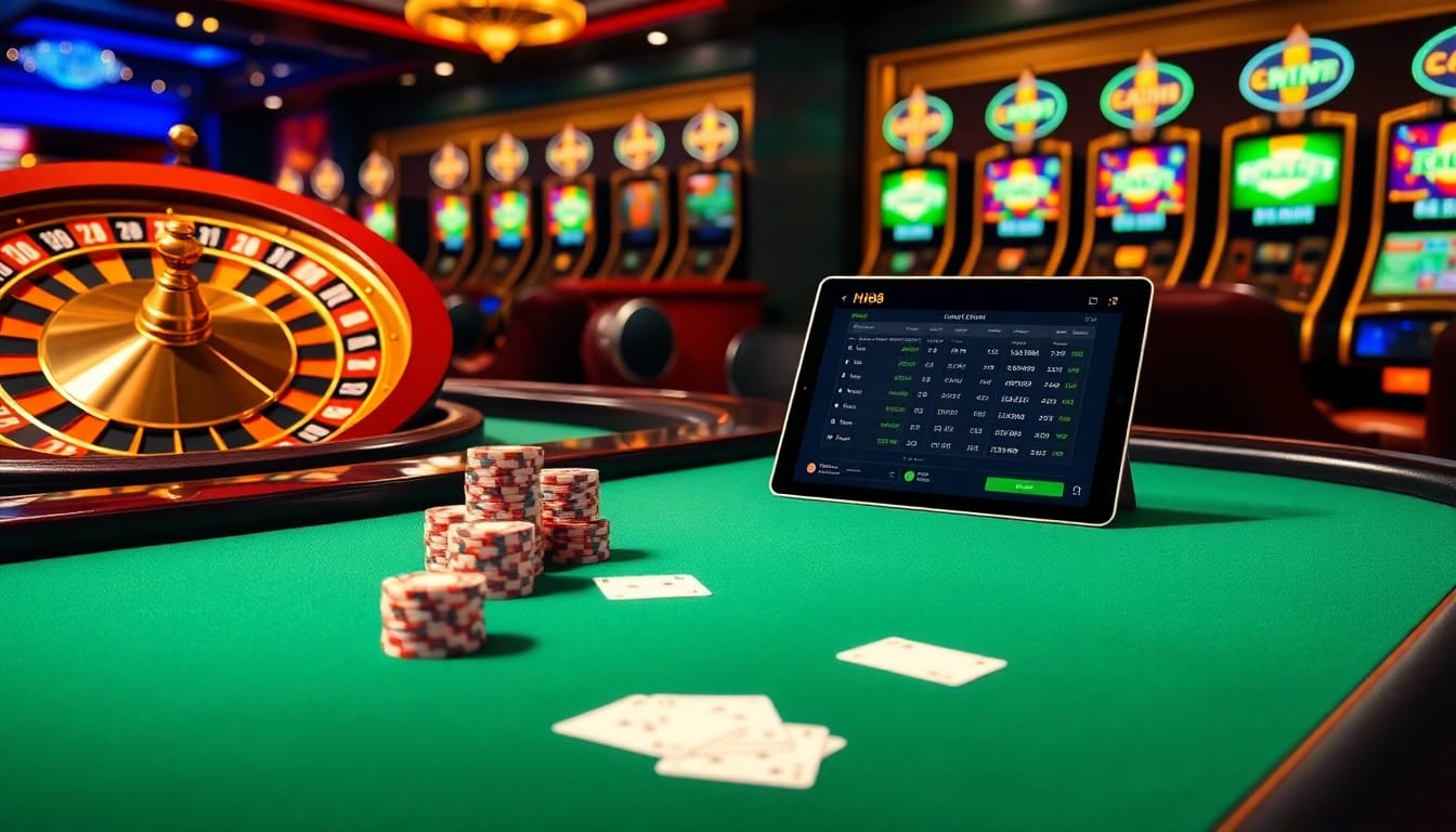 Experience the thrill of Hi88 online gambling with vibrant casino elements.