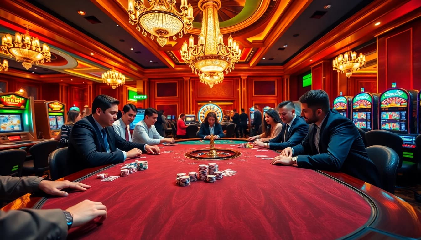 High-stakes poker action at DH88 casino with chips and cards.