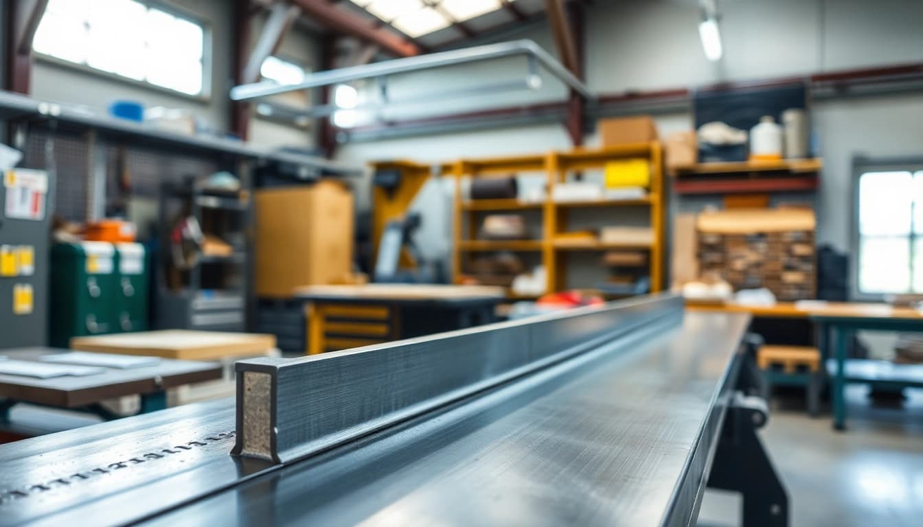 Custom shearing Edmonton showcasing high-quality equipment in an industrial setting.