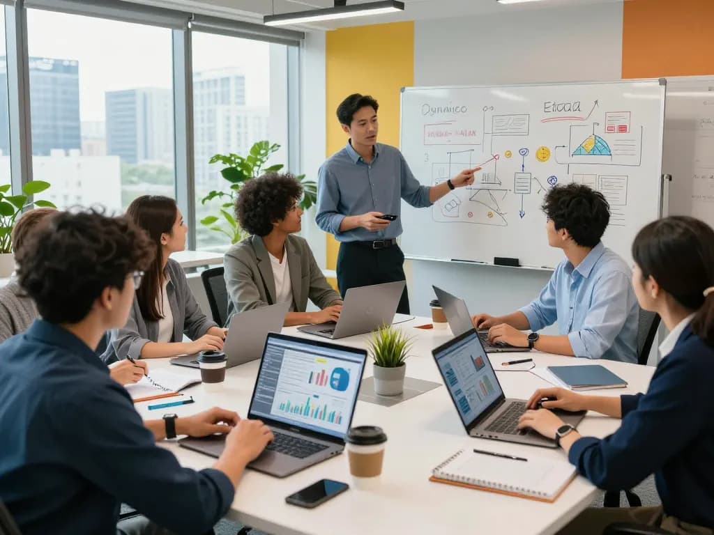 Best SEO Company NYC team analyzing data for innovative strategies