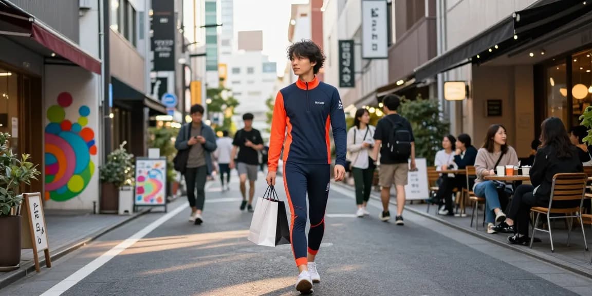 福岡の活気ある都市ファッションシーンでスタイリッシュなバクネの回復ウェアを発見しましょう。