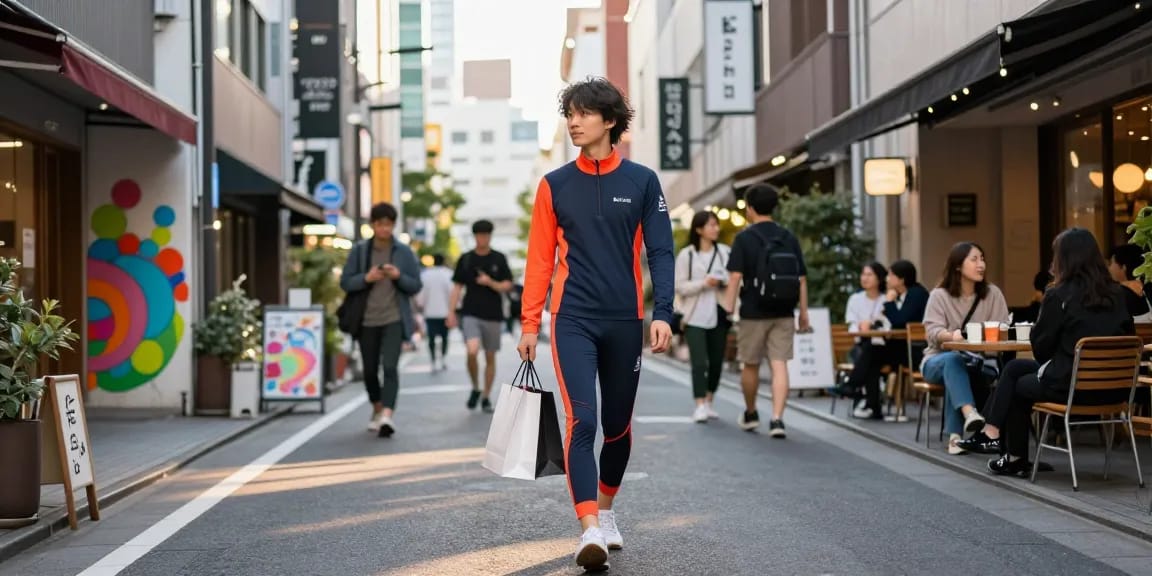 福岡の活気ある都市ファッションシーンでスタイリッシュなバクネの回復ウェアを発見しましょう。