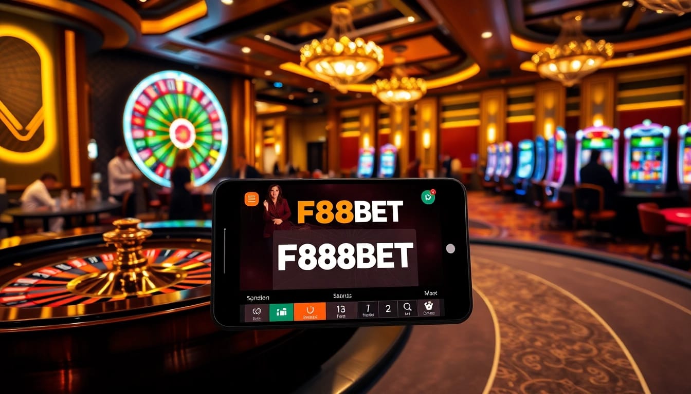 Experience the thrill of F88BET with engaging casino games and modern online gaming interfaces.