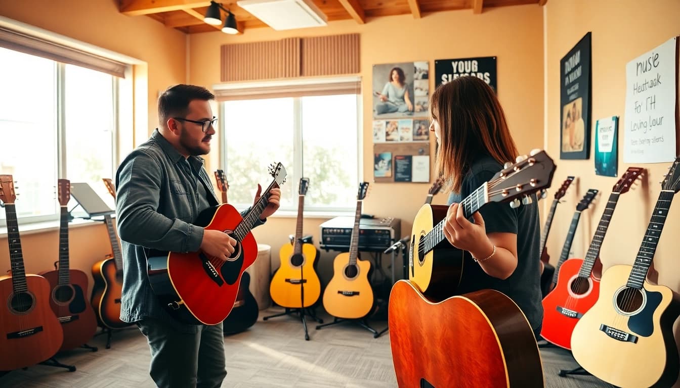 Engaging guitar lessons at https://guitarlessons.co.uk with professional instruction in a friendly environment.