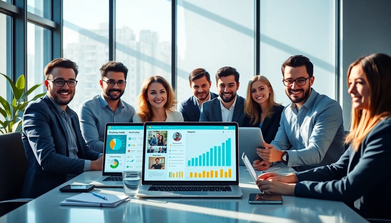 bizmates キャンペーンのオンライン英語トレーニングに取り組むダイナミックなビジネスパーソン
