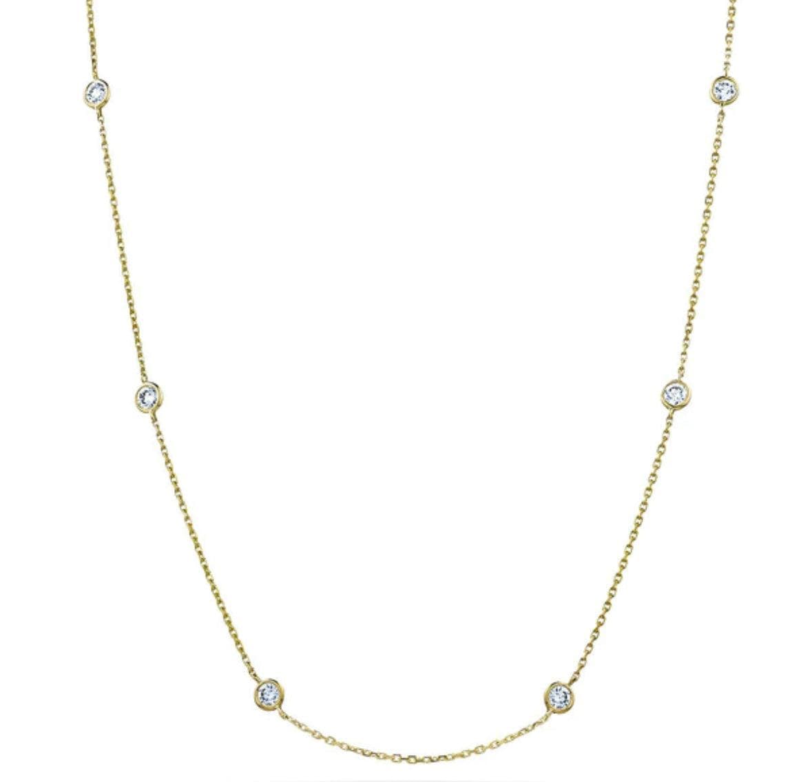 Luxury Rose Gold Necklace in 18ct Gold – Modern Swiss Fine Jewellery