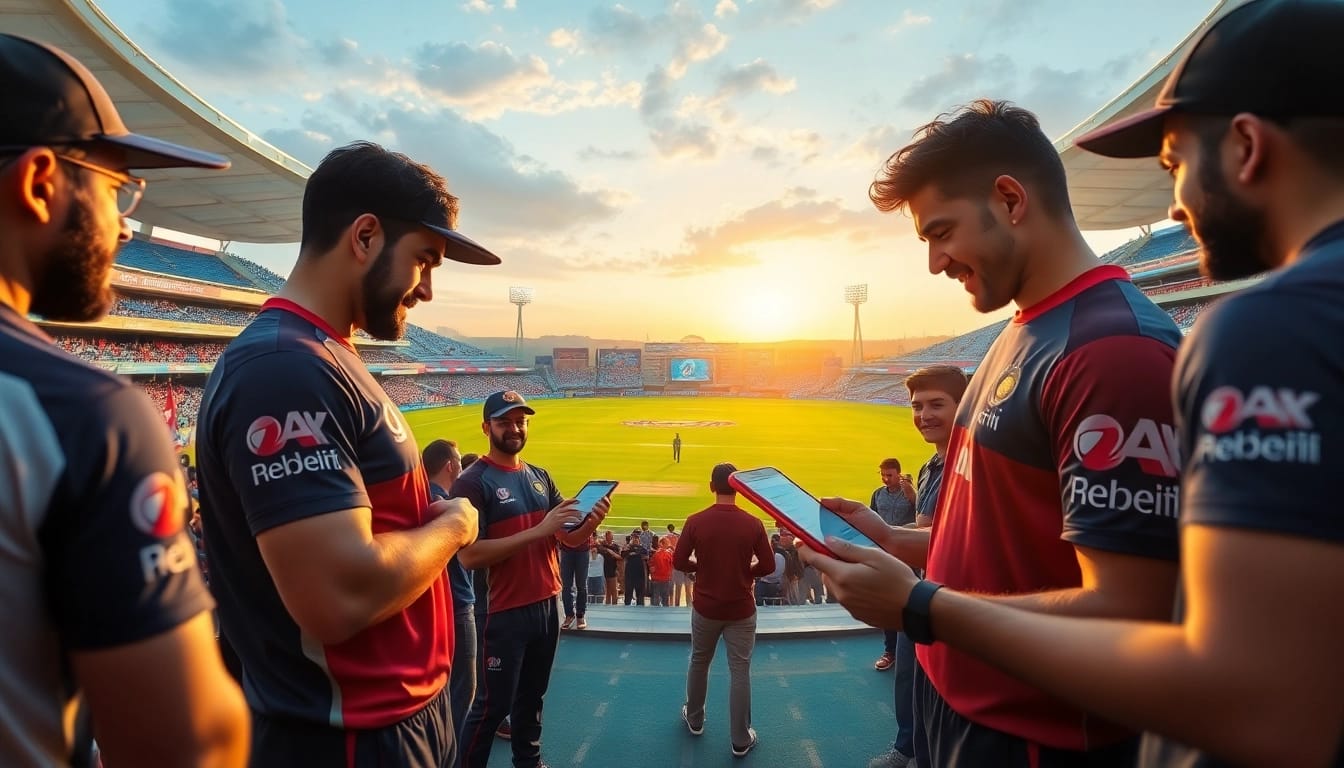 Analyze today's IPL winner prediction among cricketers and fans in an exciting stadium setting.
