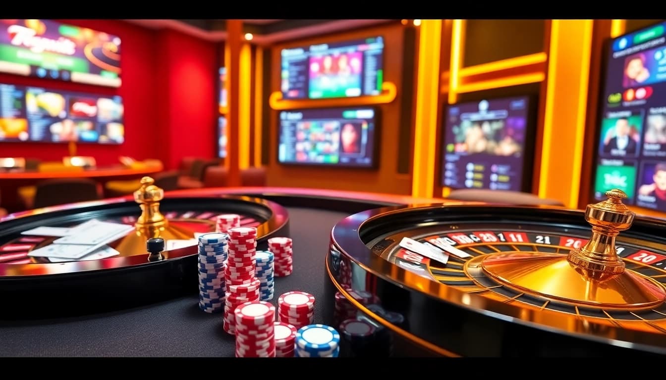 Engage in thrilling gameplay at 789win com with vibrant casino elements including cards and chips.