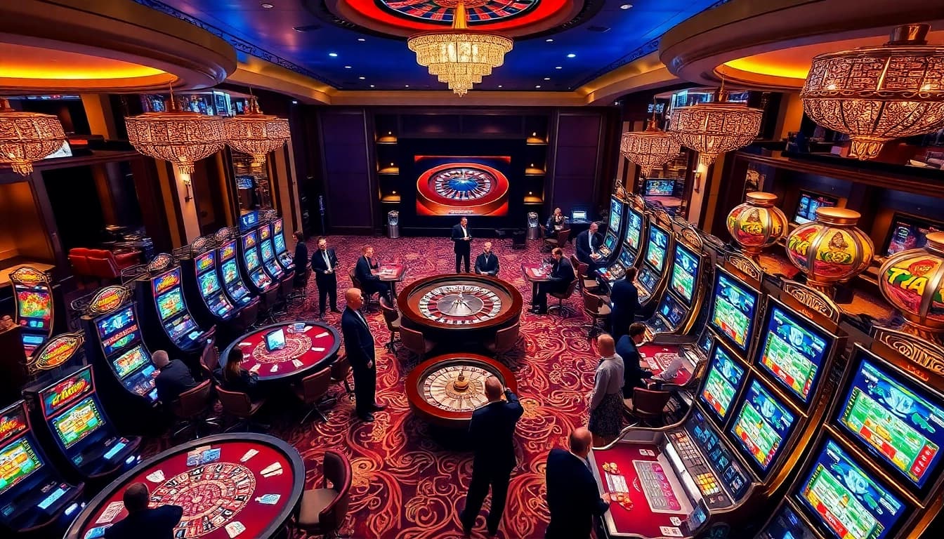 Experience the thrill of gori77 slots with vibrant machines and dynamic gameplay action.