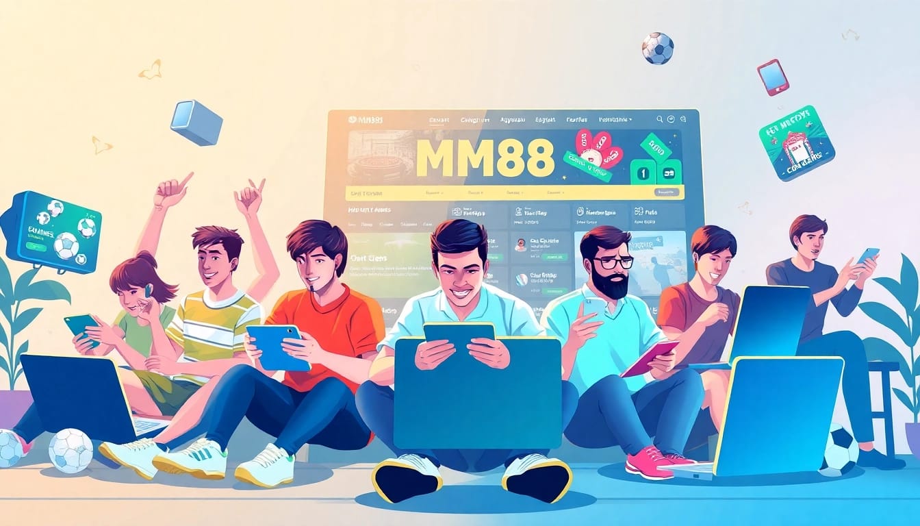 Explore MM88's vibrant online betting experience with thrilling games and engaging user interface.