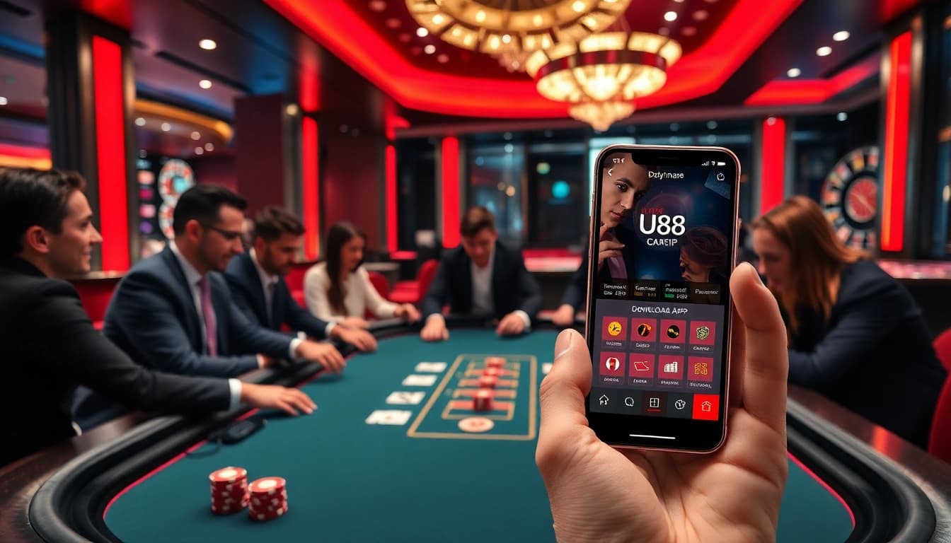 Experience thrilling gambling action while downloading the tải app uu88 for instant access to exciting games.