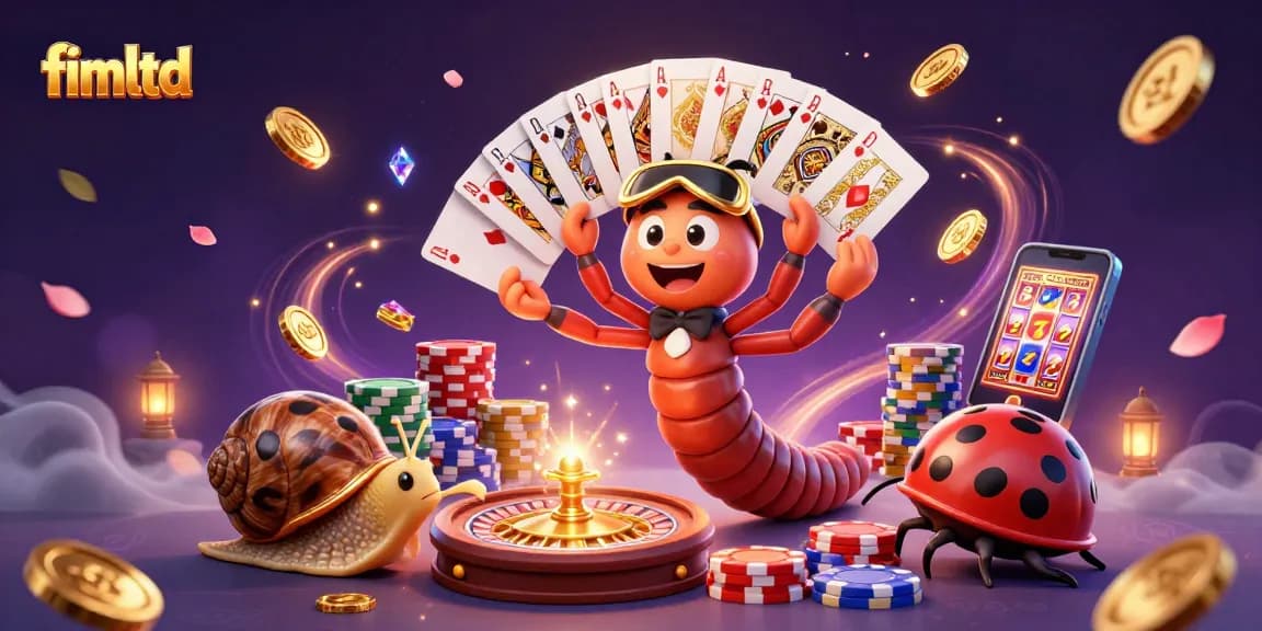 Engage with fimltd’s vibrant gaming scene featuring a millipede dealer and high-roller action.