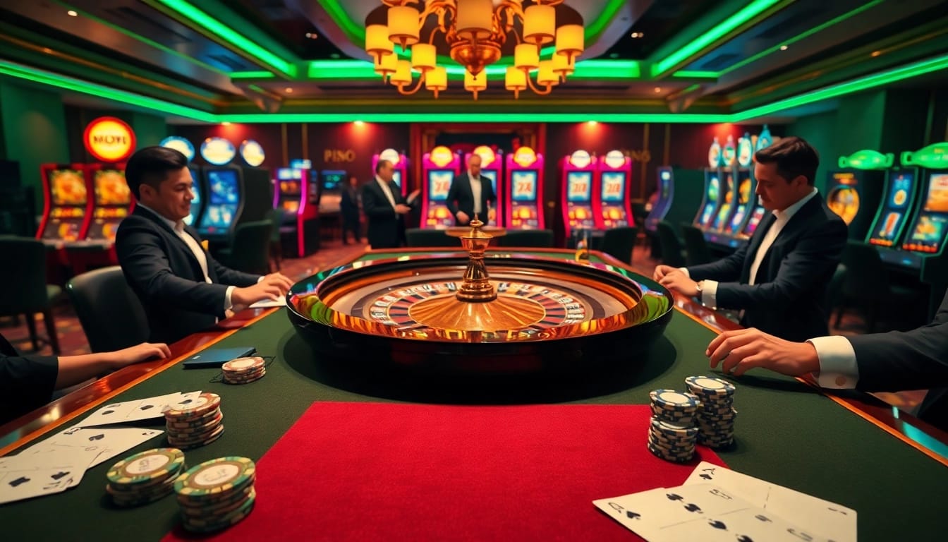 Trải nghiệm sự phấn khích khi đặt cược tại https://luck8.com với các cảnh roulette và poker sống động.