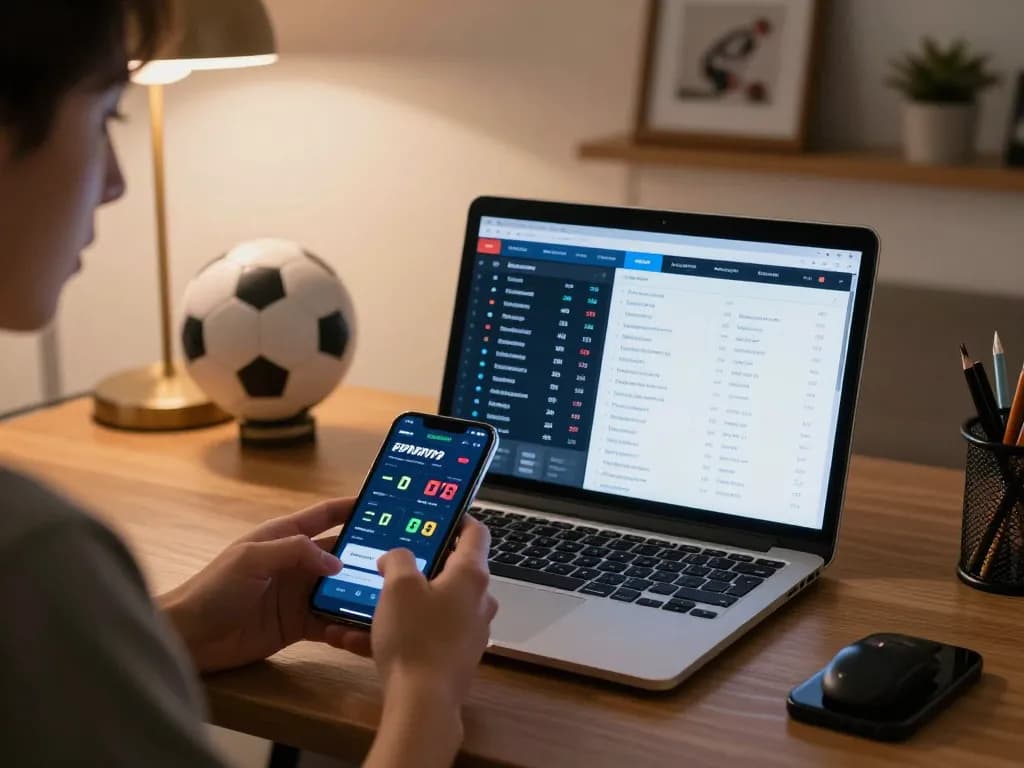 Engage in thrilling sports betting action at VT88 with a stylish home setup.
