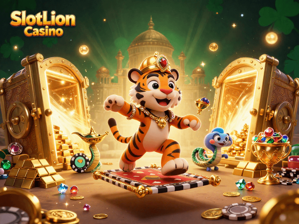 Experience exhilarating wins at SlotLion Casino with vibrant 3D visuals and thrilling gameplay!