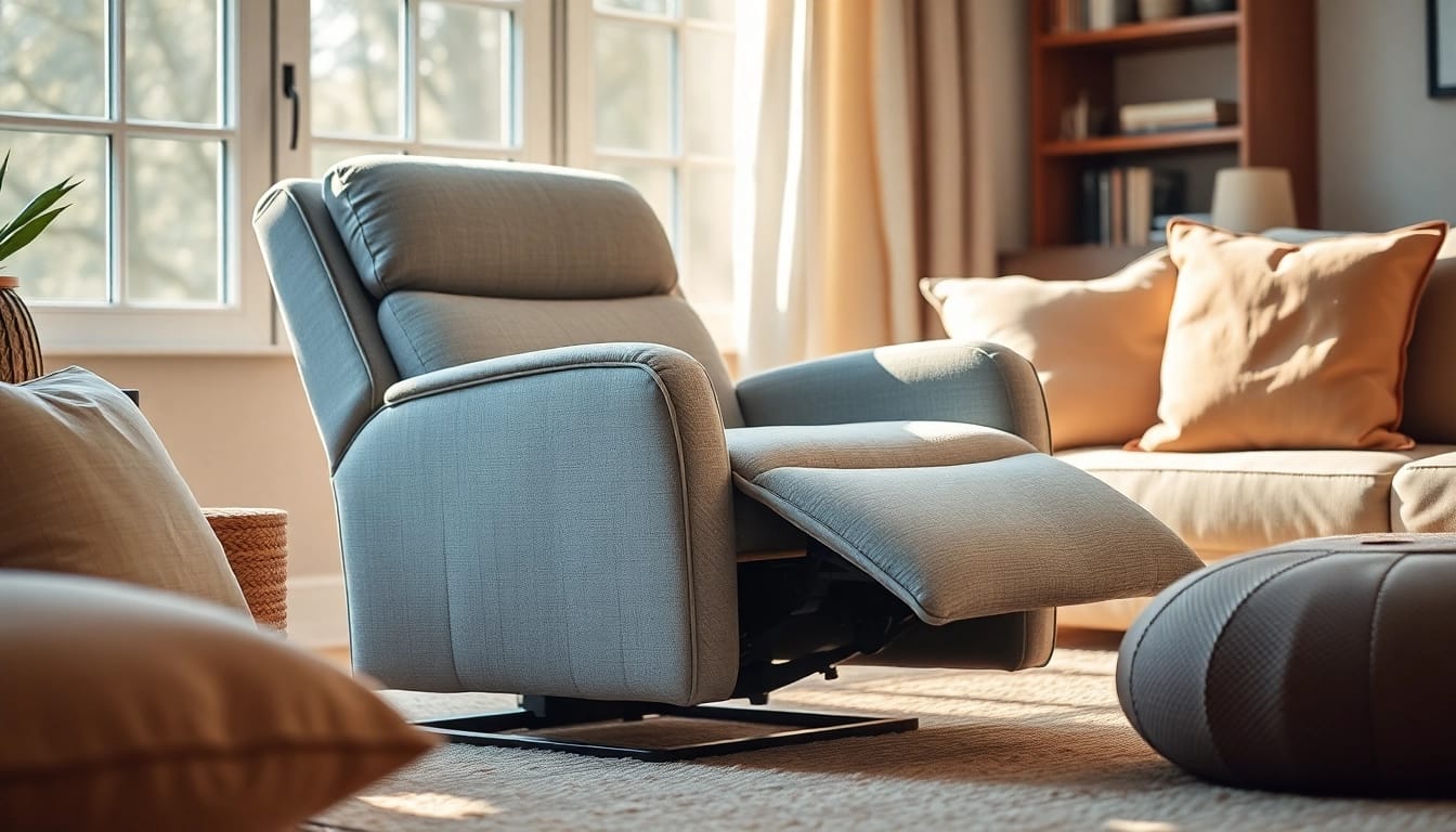 Experience comfort with a lay flat lift chair designed for ultimate relaxation in stylish interiors.