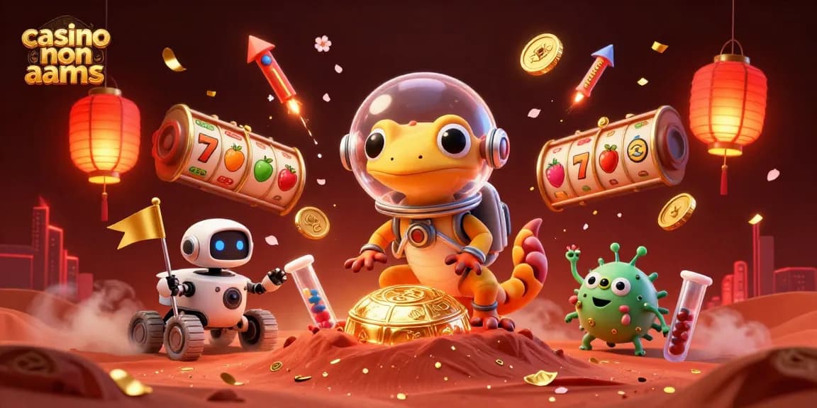 Gioca nei casinò non AAMS e scopri slot e jackpot nei colori vivaci brillanti.