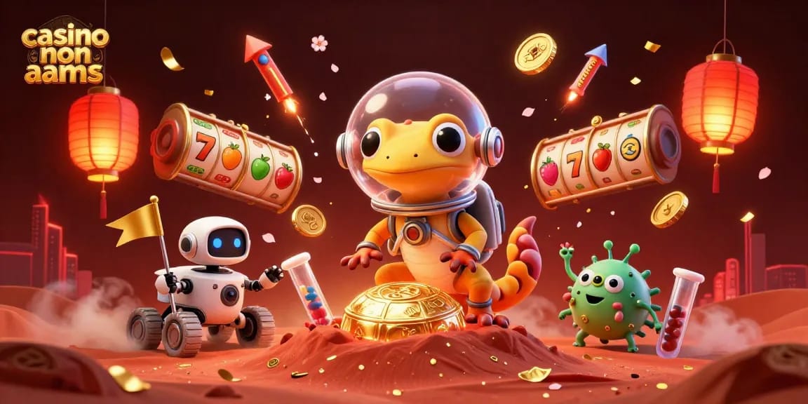Gioca nei casinò non AAMS e scopri slot e jackpot nei colori vivaci brillanti.