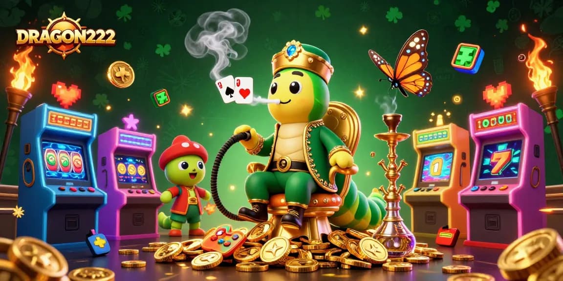 Engage with DRAGON222's thrilling casino slots through vibrant visuals and dynamic gameplay elements.