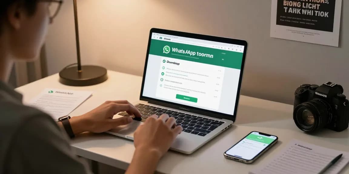 Learn how to WhatsApp下載 and customize your messaging experience in a modern tech workspace.