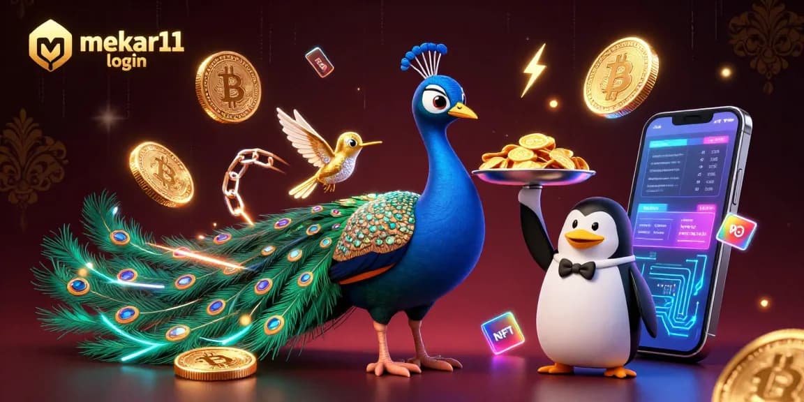 Experience the excitement of mekar11 login with this vibrant online casino illustration.