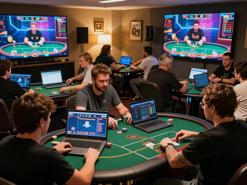 sunwin players competing in an exciting online poker game with interactive betting options