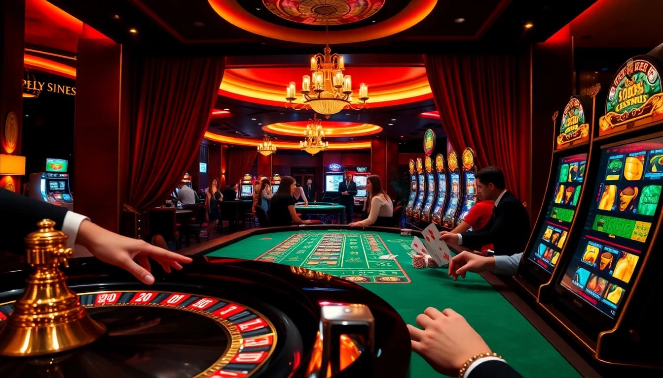 Experience the excitement of winning at https://luckywin.fan/ with a luxurious casino atmosphere.