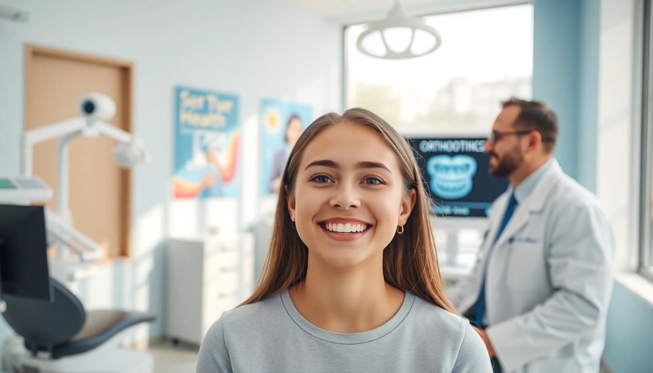 Level orthodontics consultation in a bright, inviting clinic atmosphere.