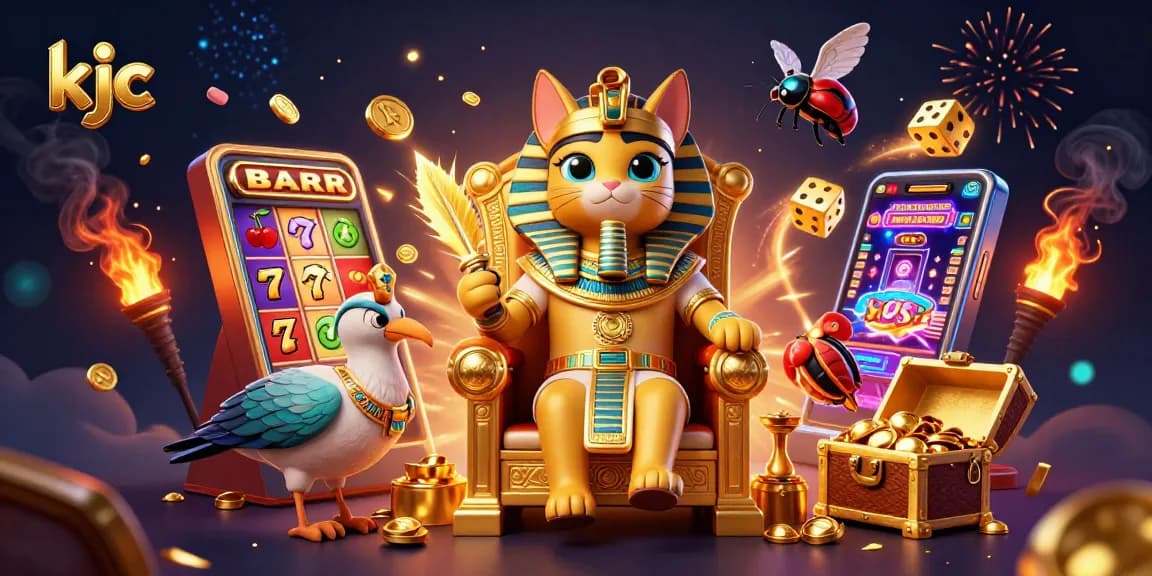 Engage with KJC offers in this vibrant casino scene filled with excitement and winning potential.