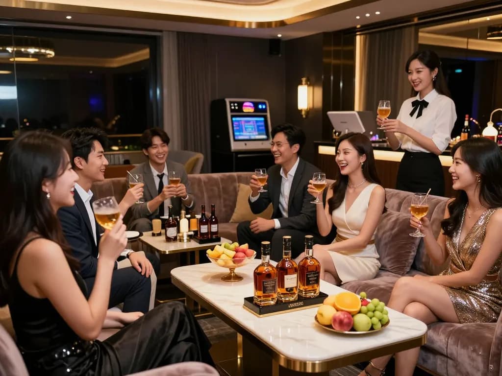 Experience the allure of 강남쩜오 nightlife with elegant ambiance and stylish private rooms.