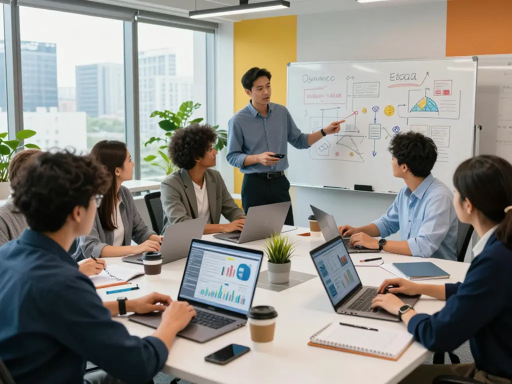 Best SEO Company NYC team analyzing data for innovative strategies