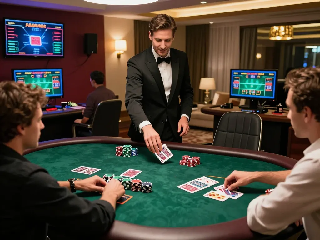 98win player engaged in an intense online blackjack game, showcasing strategic betting.