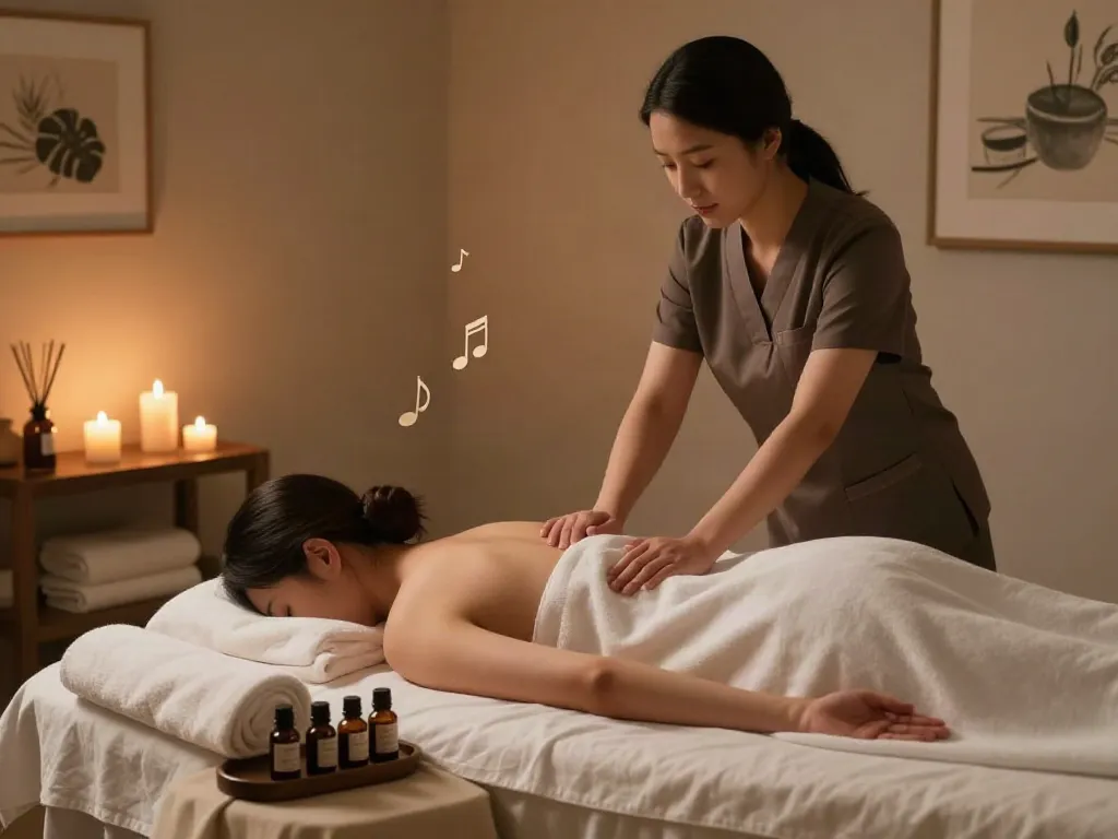 Experience a rejuvenating 계산동출장마사지 in a tranquil spa setting with soothing ambiance and professional care.