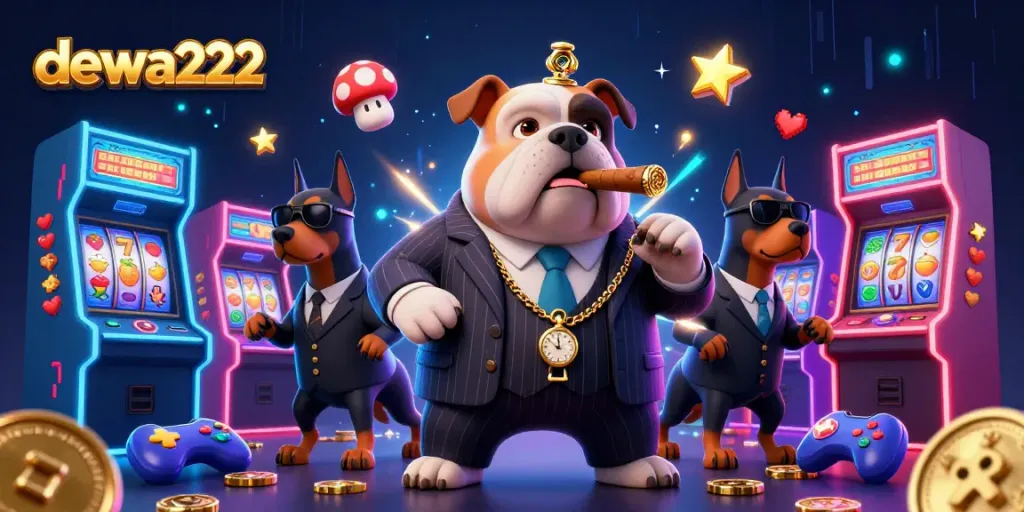 Experience thrilling gameplay with dewa222 through vibrant casino elements and engaging characters.