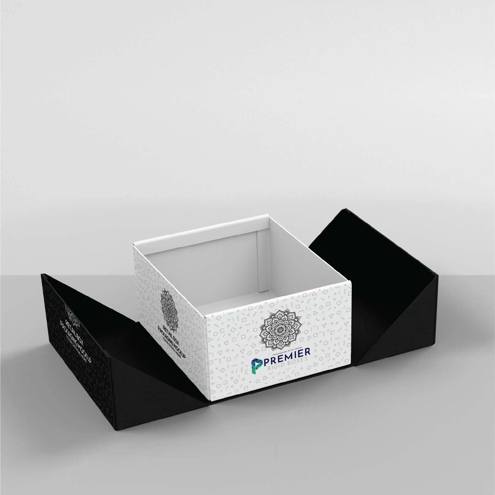 Custom Luxury Rigid Boxes Wholesale for Luxury Brand Packaging