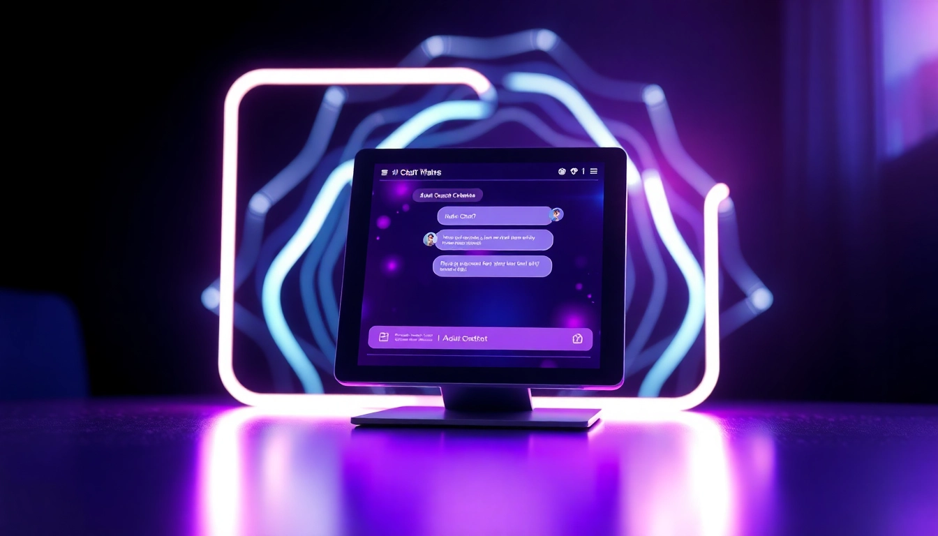 AI chatbot interface for intimate conversations using sex AI technology
