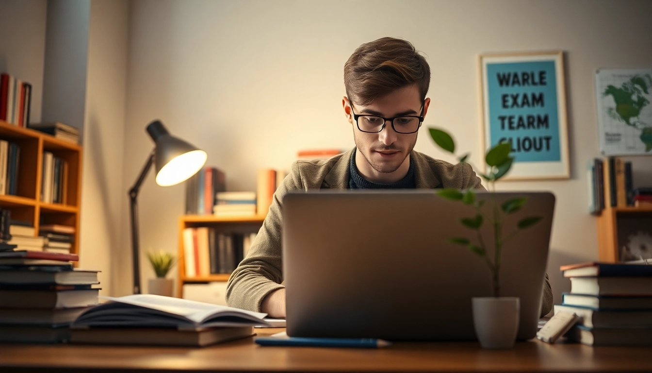 Pay someone to do my comptia exam in a serene study environment with a student ready for success.
