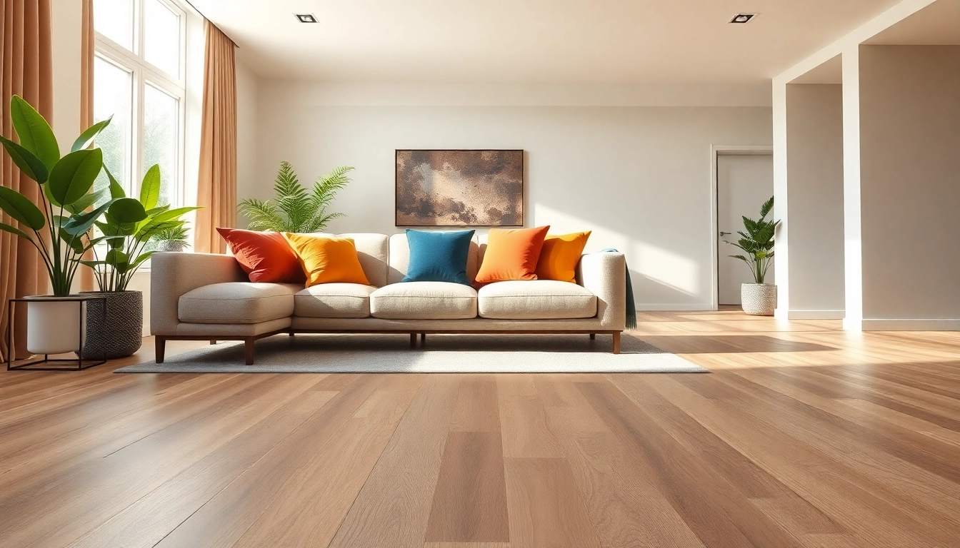 Enhance your space with radiant LVP flooring from flooring companies near me.