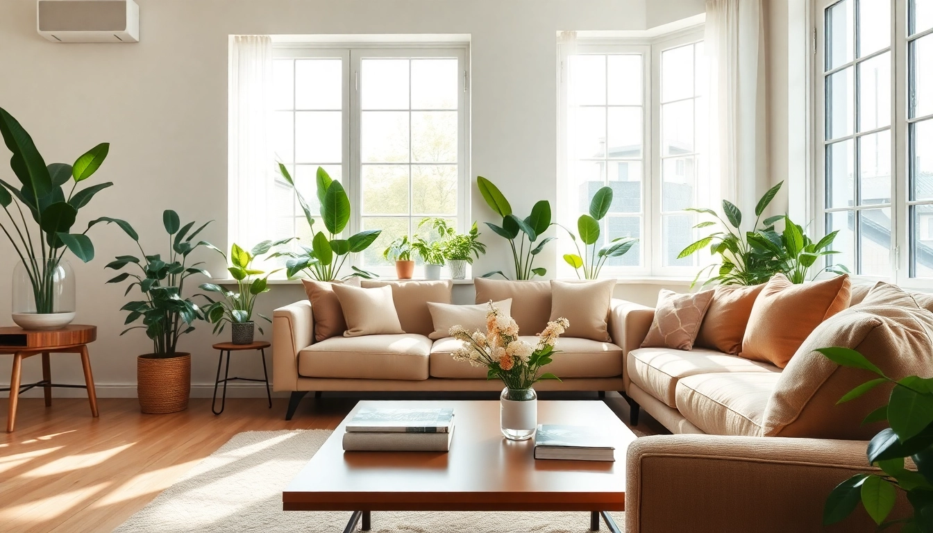lubiedom inspires with a beautifully arranged living room showcasing modern decor and welcoming ambience.