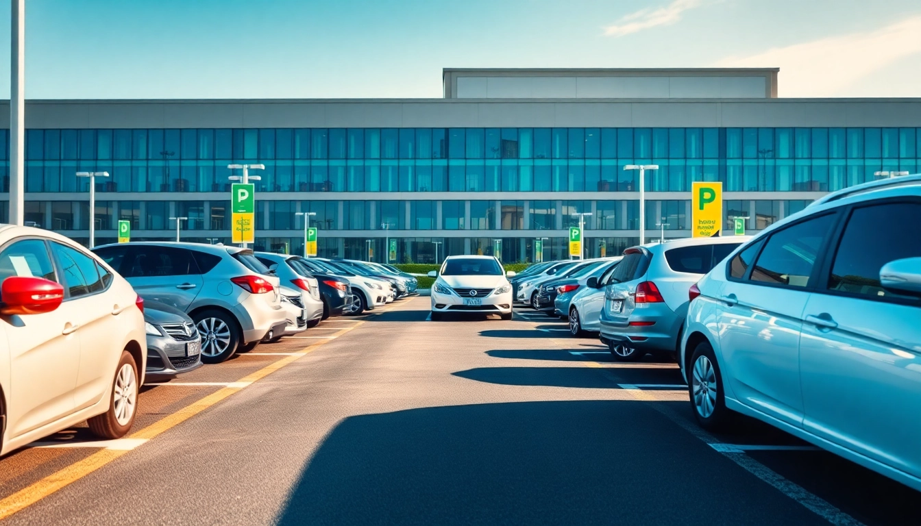 Manage your parking efficiently with vrr parking in a professionally organized lot.